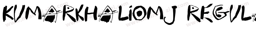 KumarkhaliOMJ Regula字体转换